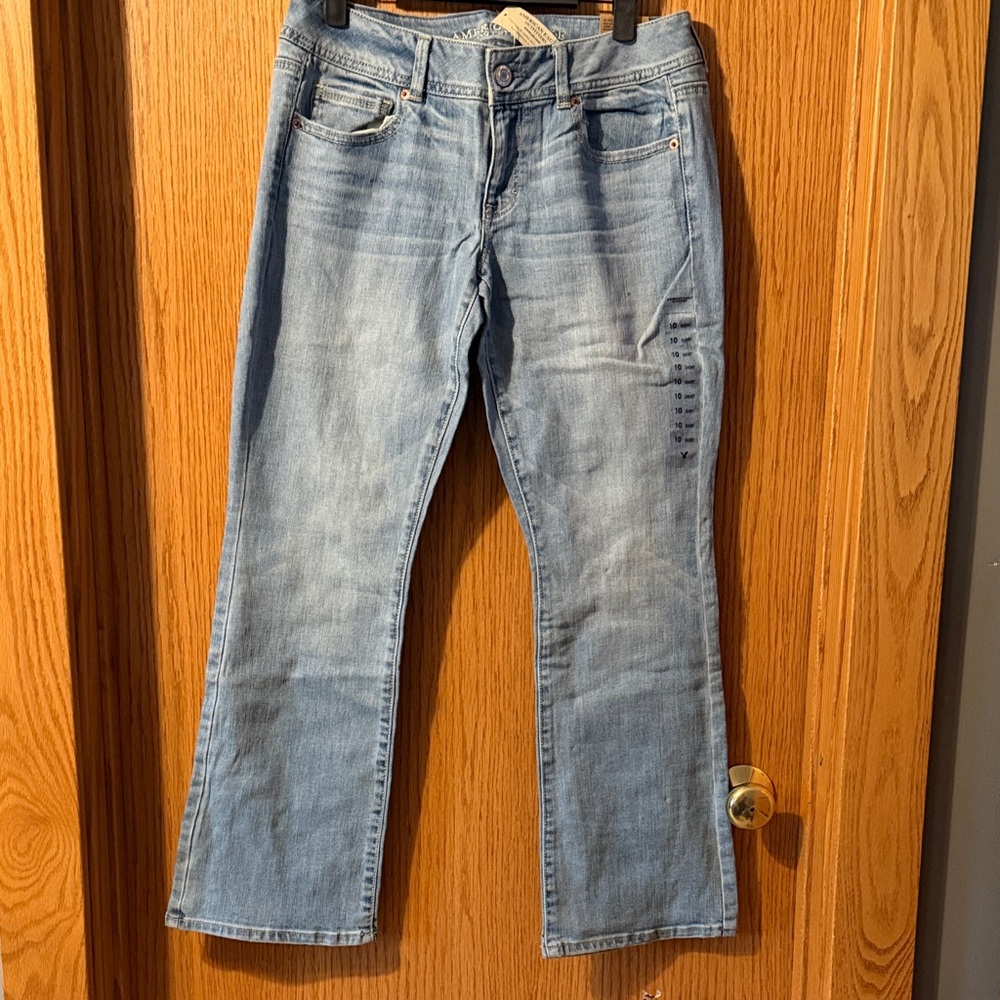 American Eagle Outfitters Light Blue Boot Cut Jeans